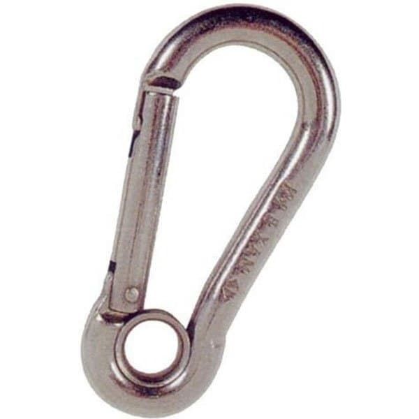 Kong Sulje Snap Shackle Hopeinen 13 mm