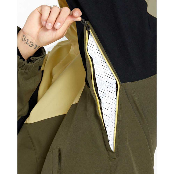 Volcom Brighton Jacka Gul L Man
