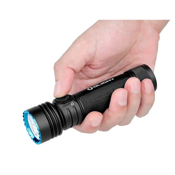 Olight Cool Hvid Led Lommelygte Seeker 4 Pro Søvfarvet 46000 Lumens