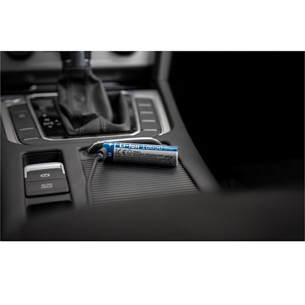 Ansmann Li-ion 18650 3400mah 3.6v Micro-usb 1307-0003 Batterier Blå,Søvfarvet