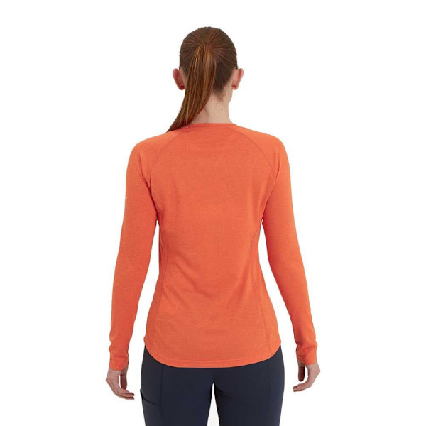 Montane Dart Pitkähihainen T-paita Oranssi M Nainen