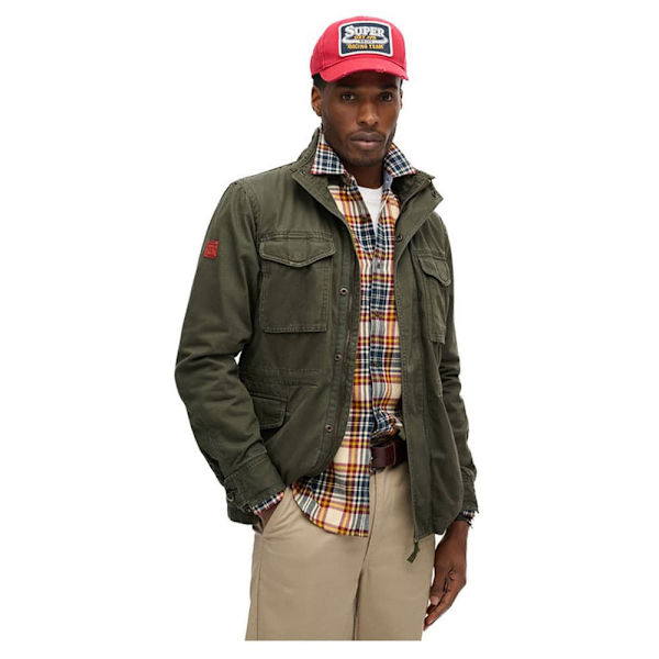 Superdry Rookie Military Jacka Grönt M Man