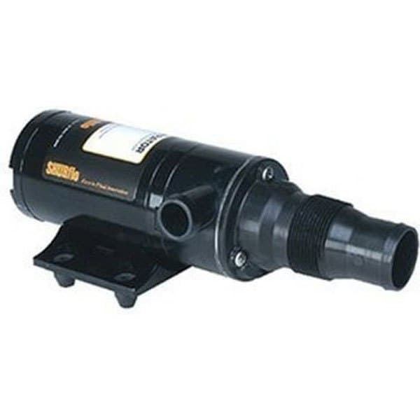 Shurflo Macerator Pumppu 24v Hopeinen