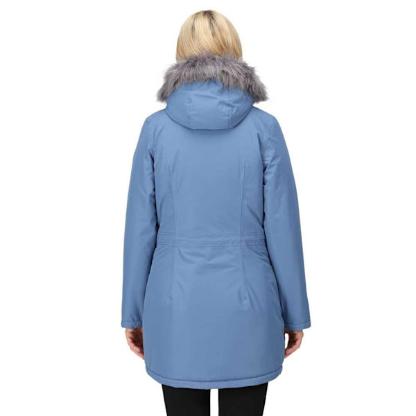 Regatta Voltera Parka Jakke Blå 20 Kvinde