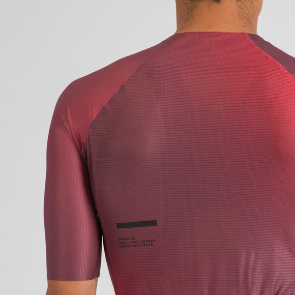 Sportful Light Korta ärmar Cykeltröja Röd 2XL Man