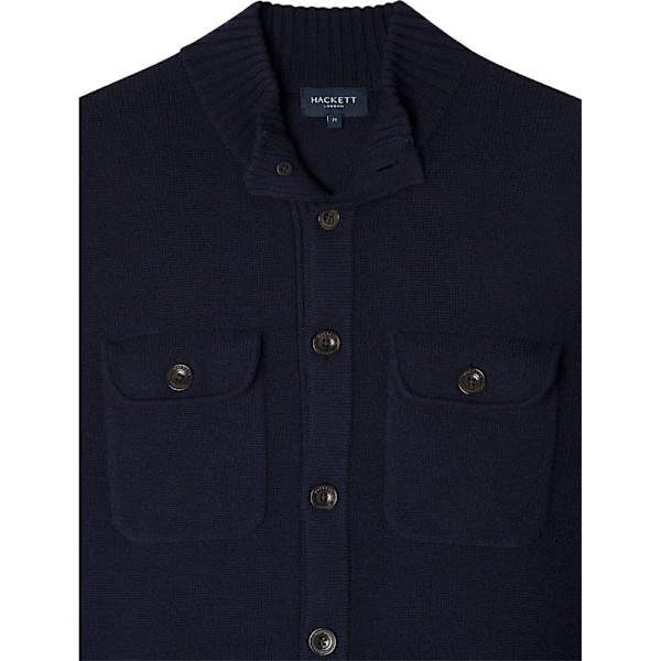 Hackett Cardigan Hm702997 Blå L Mand