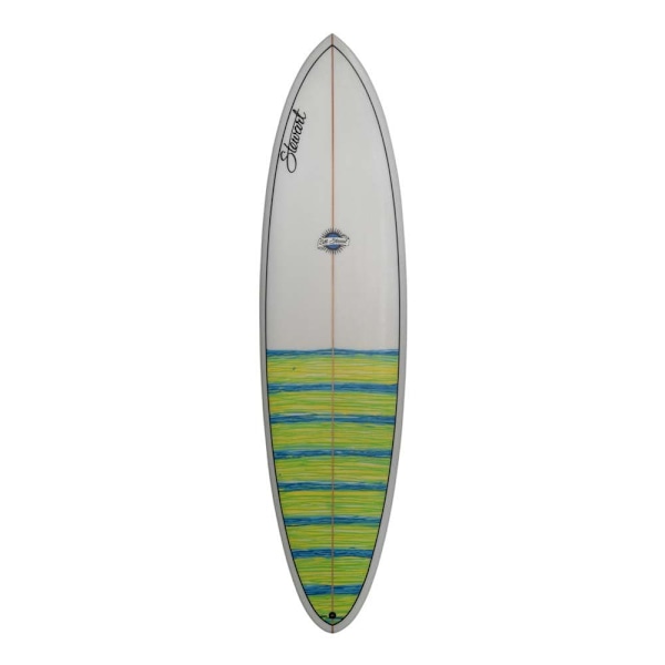 Stewart Surffilauta Funboard Comp Poly Sand Art 7´0´´ Kultainen 213.4 cm