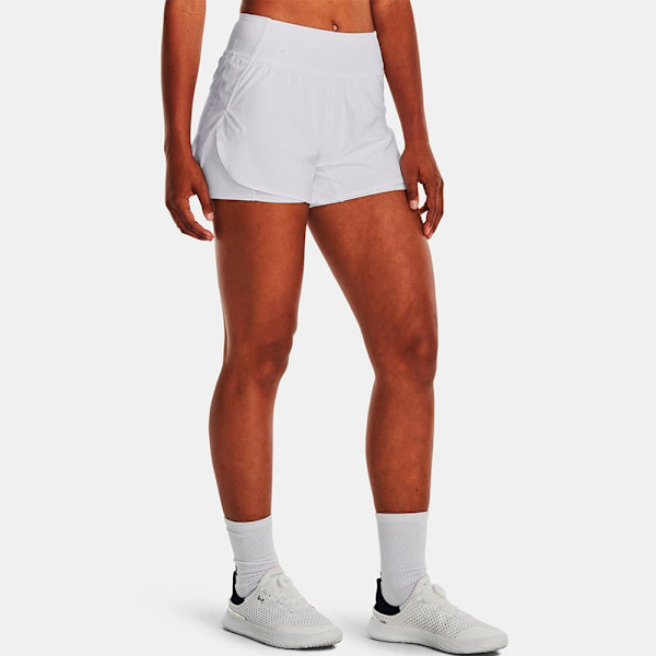 Under Armour Flex Woven 2-in-1 Shortsit Valkoinen XS Nainen