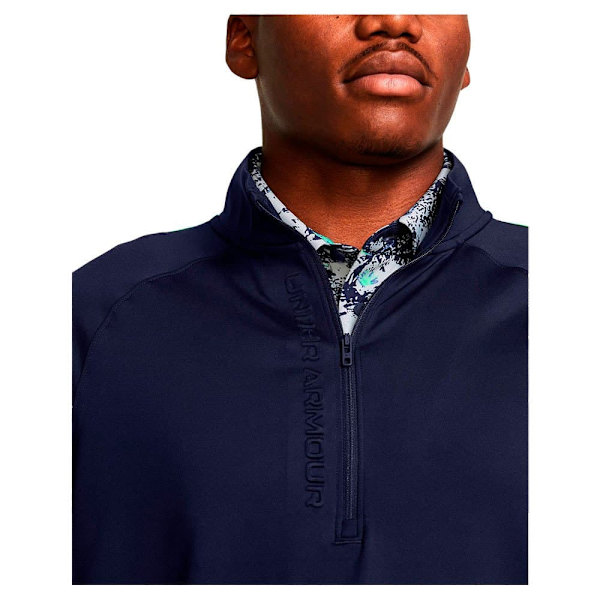 Under Armour Golf Halv Lynlås Fleece Storm Midlayer  XL Kvinde