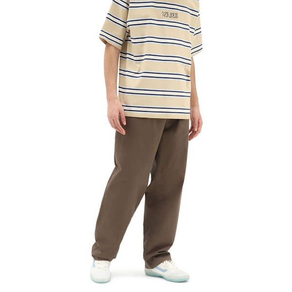 Vans Range Baggy Tapered Elastic Housut Beige M Mies
