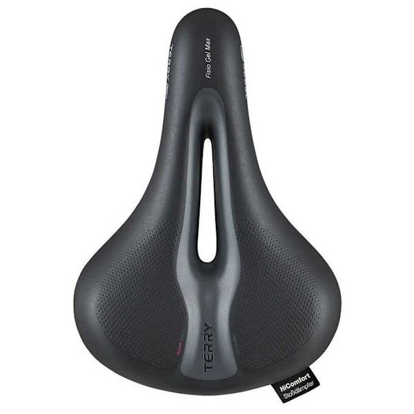 Terry Fisio Fisio Flex Gel Max Satula Musta 138 mm