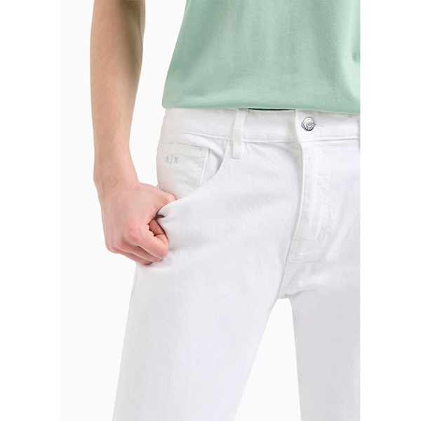 Armani Exchange 8nzj13_z2sbz Jeans Vit 40 / Regular Man