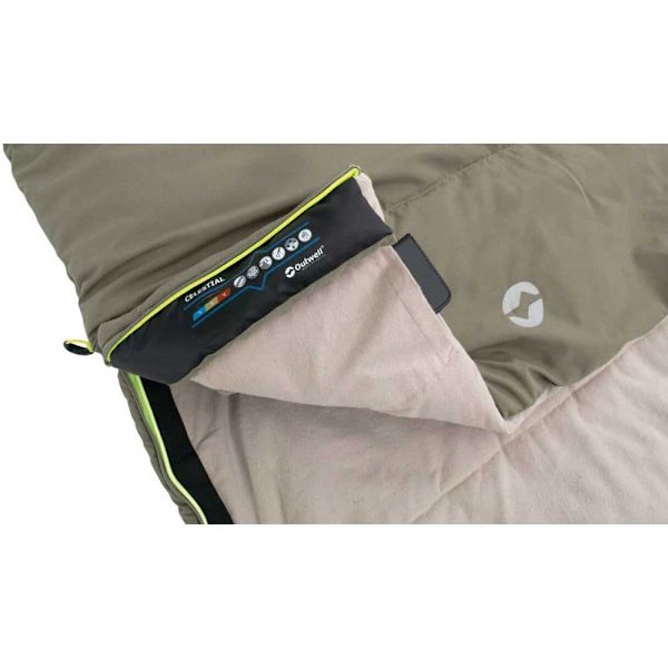 Outwell Sovepose Celestial Beige Long / Left Zipper