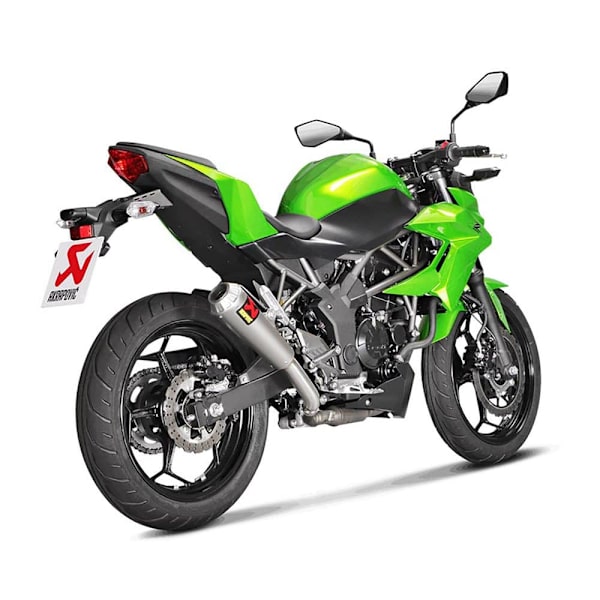 Akrapovic Line Titanium Z 250sl/ninja 250sl Ref:s-k2so8-cubt Ikke-homologeret Slip-on Lyddæmper Søvfarvet Not Homologated