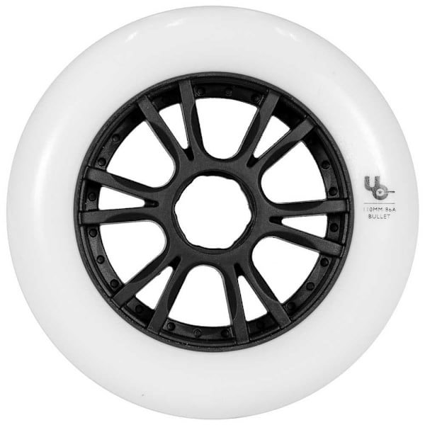 Undercover Wheels Skridskor Hjul Team 86a 4 Enheter Durchsichtig 100 mm