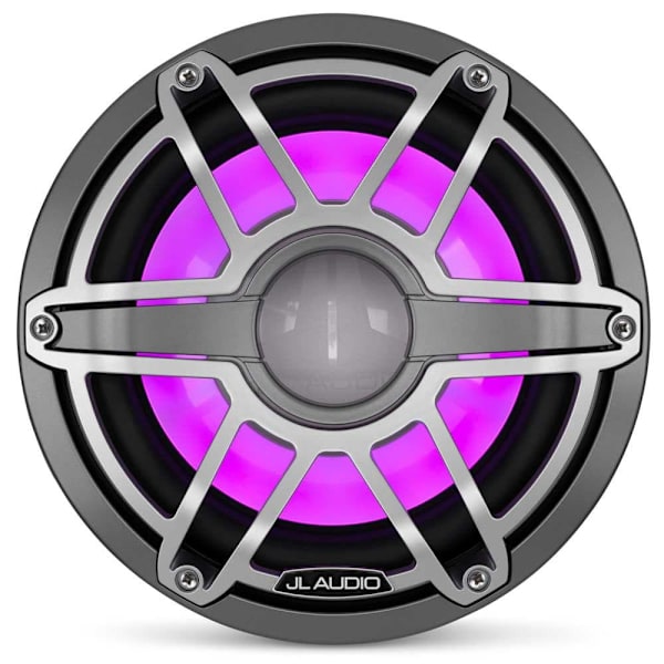 Jl Audio Marine Coaxial Rgb Led-kaiutin M6-770x-s-gmti-i M6 Harmaa