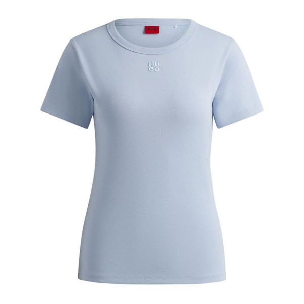Hugo Kortærmet T-shirt Deloris 10258222 Lilla M Kvinde