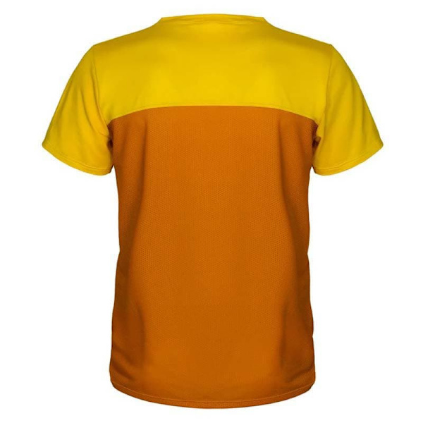 226ers Color Block T-shirt Med Korte ærmer Gul L Mand