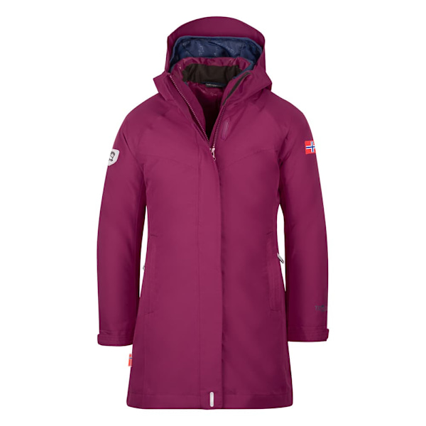 Trollkids Senja Coat Jacka Lila 164 cm Pojke