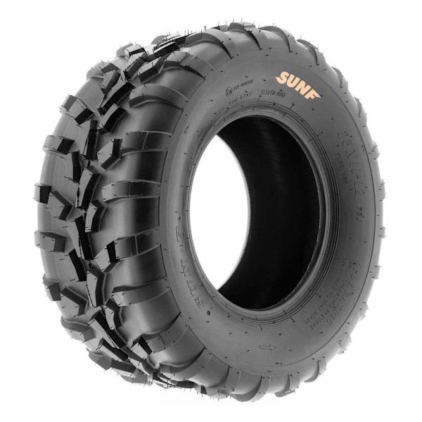Sun-f Atv Rengas A-010 Tl 70j Hopeinen 25 X 10 / R12