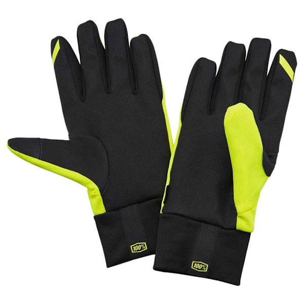 100percent Lange Handsker Hydromatic Wp Gul XL Mand