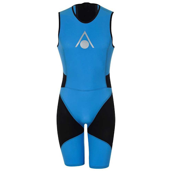 Aquasphere Svømmeskind Phantom Speed V3 Blå,Sort M Kvinde