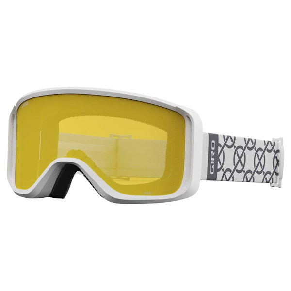 Giro Sagen Skidglasögon För Kvinnor Vit Amber Pink/CAT2+Yellow/CAT1