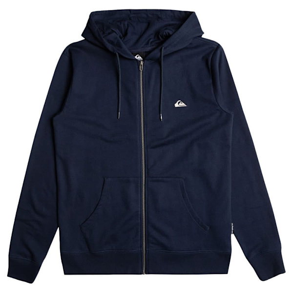 Quiksilver Basic Sweatshirt Med Dragkedja Blå 12 Years Pojke