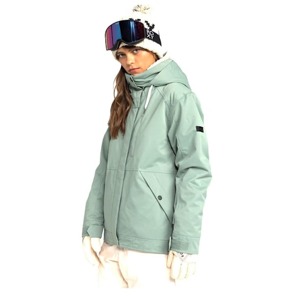 Roxy Billie Jacka Grönt XL Kvinna