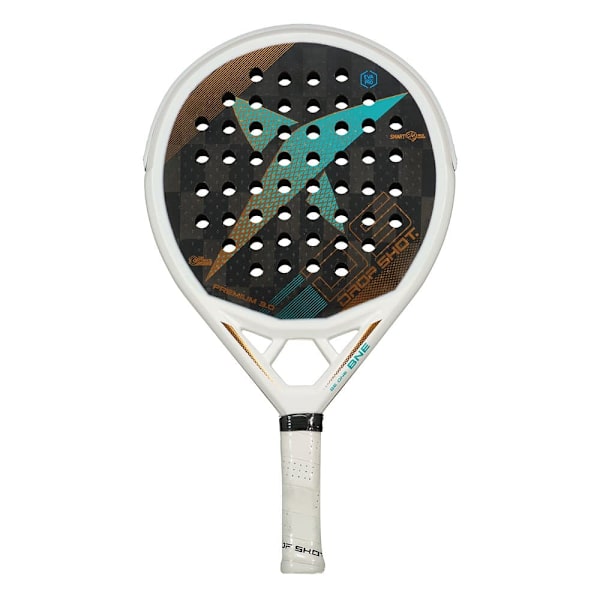 Drop Shot Padel-maila Premium 3.0 Hopeinen 360-380 gr