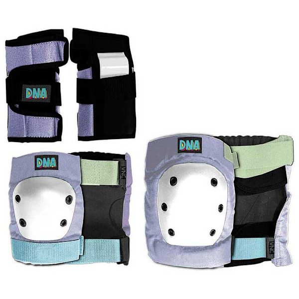 Dna Knee Ja Elbow Kids Pack Pastel Purple Monivärinen