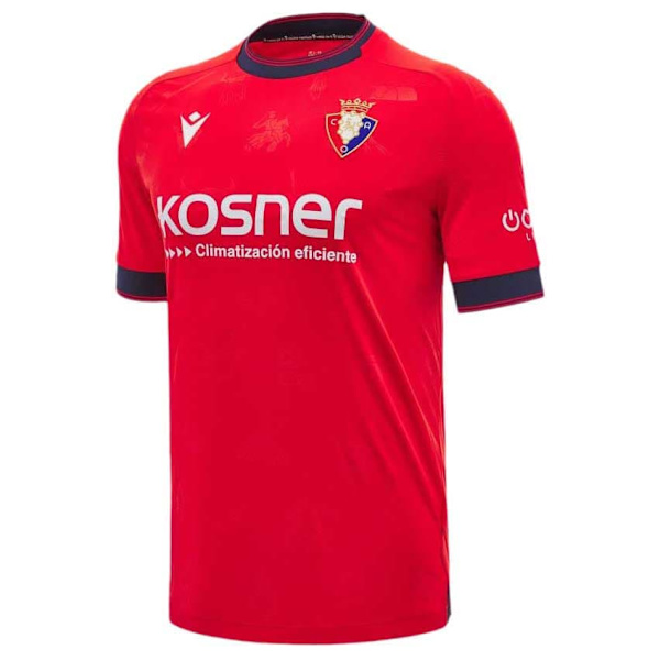 Macron Ca Osasuna 24/25 Junior Lyhythihainen T-paita Koti  7-8 Years