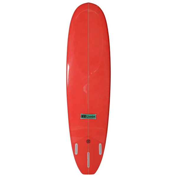 Dewey Weber Surfbræt Quantum Longboard 7´2´´ Rød 218.4 cm