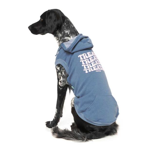 Fuzzyard Treats Hundehættetrøje Blå 7
