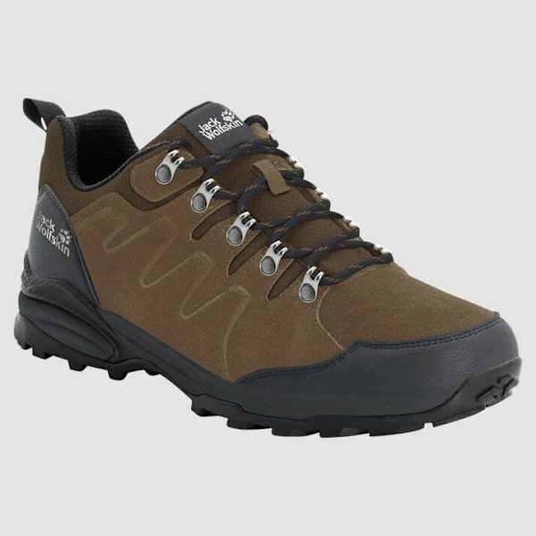 Jack Wolfskin Shoes Refugio Texapore Low Vandresko Brun EU 44 1/2 Mand