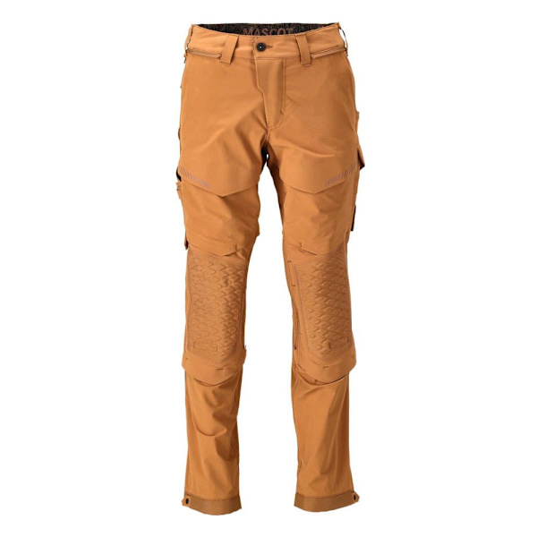 Mascot Stora Byxor Med Knäskyddsfickor Customized 22279 Brun 45 / 32