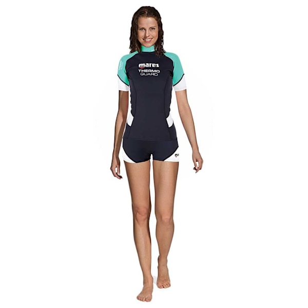 Mares Kortærmet T-shirt Kvinde Thermo Guard 0.5 She Dives Sort XS