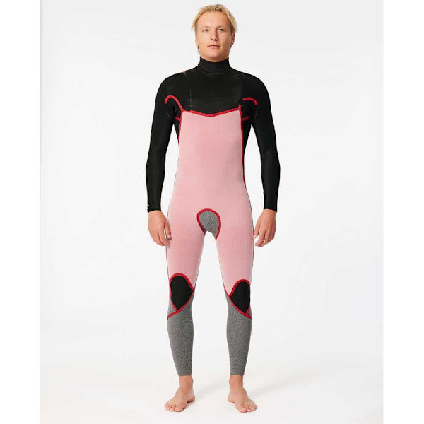 Rip Curl Langærmet Neoprendragt Med Brystlynlås Dawn Patrol 4/3 Mm Gb St Sort XL