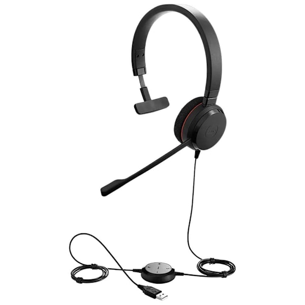 Jabra Hovedtelefoner Envolve 20se Uc Sort