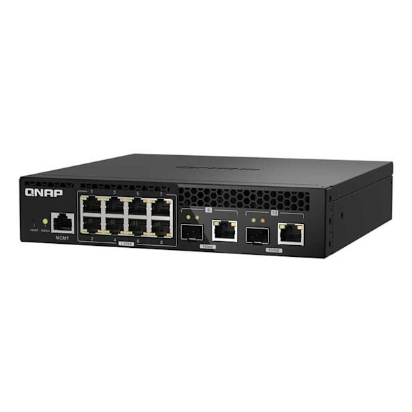 Qnap Kontakt Qsw-m2108r-2c Sort