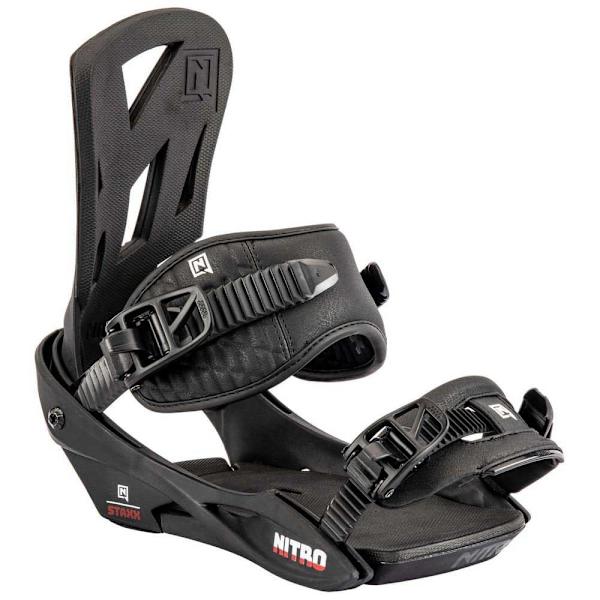 Nitro Snowboard Bindinger Staxx Sort M