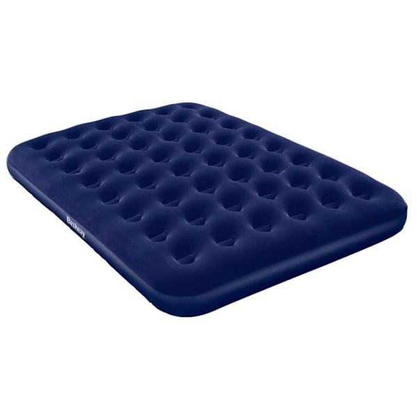 Bestway Inflatable Flocked Airbed 203x152x22 Cm 67003 Blå 203 x 152 x 22 cm