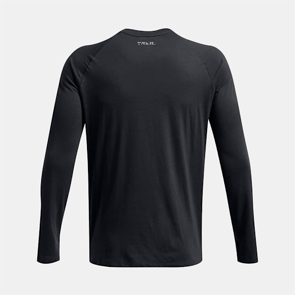 Under Armour Trail Run Graphic T-shirt Med Lång ärm Grå S Man