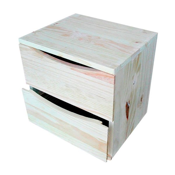 Wellhome Modulblok Med 2 Skuffer 36x30x36 Cm