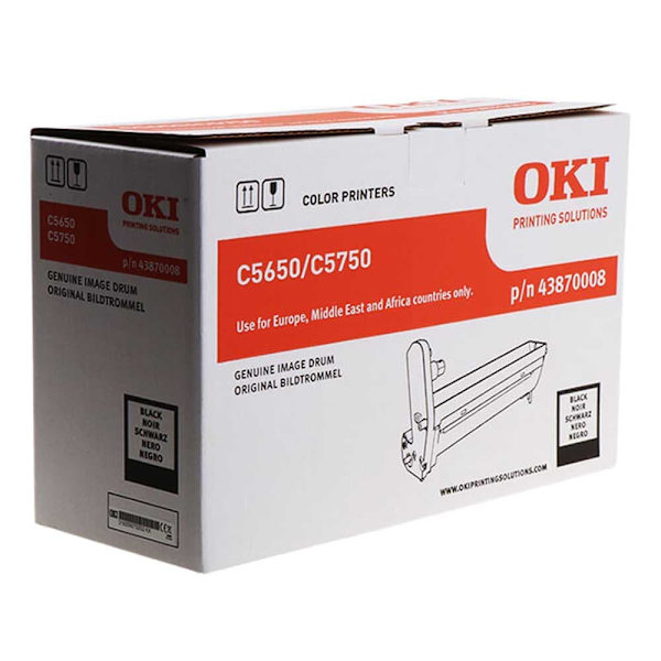 Oki Printer Tromle C5650/c5750 Sort