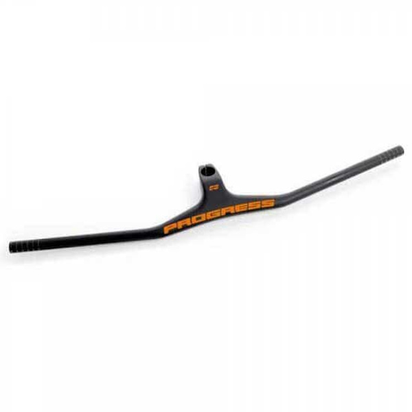 Progress Pg-235 Mtb Carbon -17º Styr Sort 100 mm / 800 mm