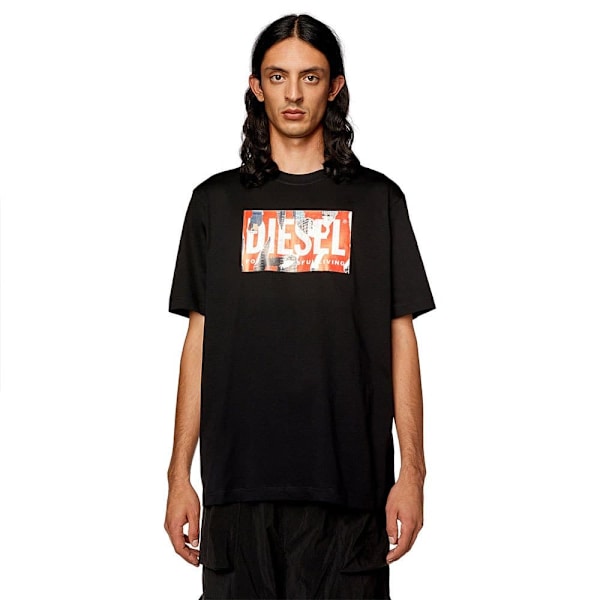 Diesel Kortærmet T-shirt Just L13 Sort L Mand