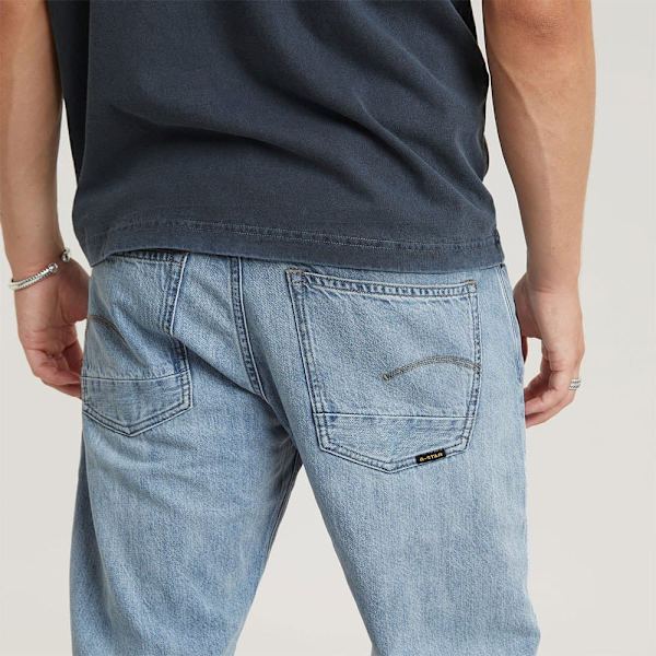 G-star Dakota Regular Straight Fit Jeans Blå 30 / 32 Mand