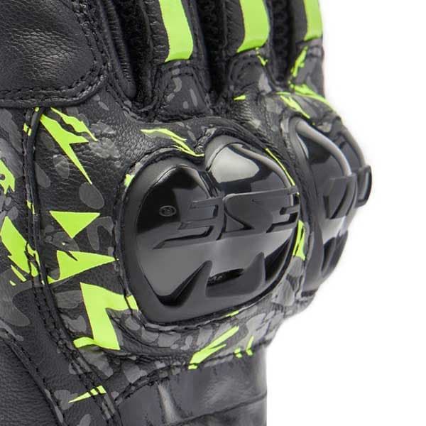 Dainese Lyhyet Nahkakäsineet Mig 3 Musta L