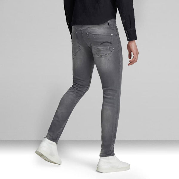 G-star Farkut Revend Skinny Harmaa 27 / 32 Mies